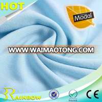 Soft and Comfortable Plain Dyed Single Jersey 100% Lenzing Modal Fabric for Underwear